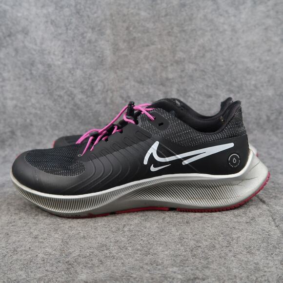 Nike Shoes Womens 9 Zoom Winflo 8 Running Sneakers Athletic Trainer Sport Black - Picture 6 of 15